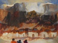 Paisaje con sol